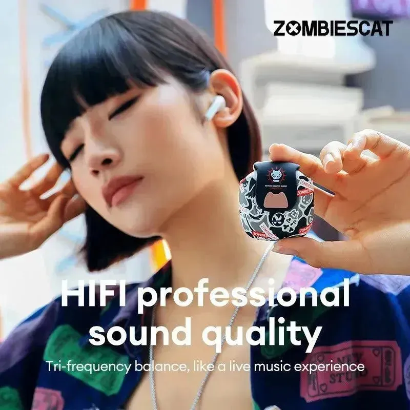 ZOMBIESCAT MGM-003 Wireless Bluetooth Earphones